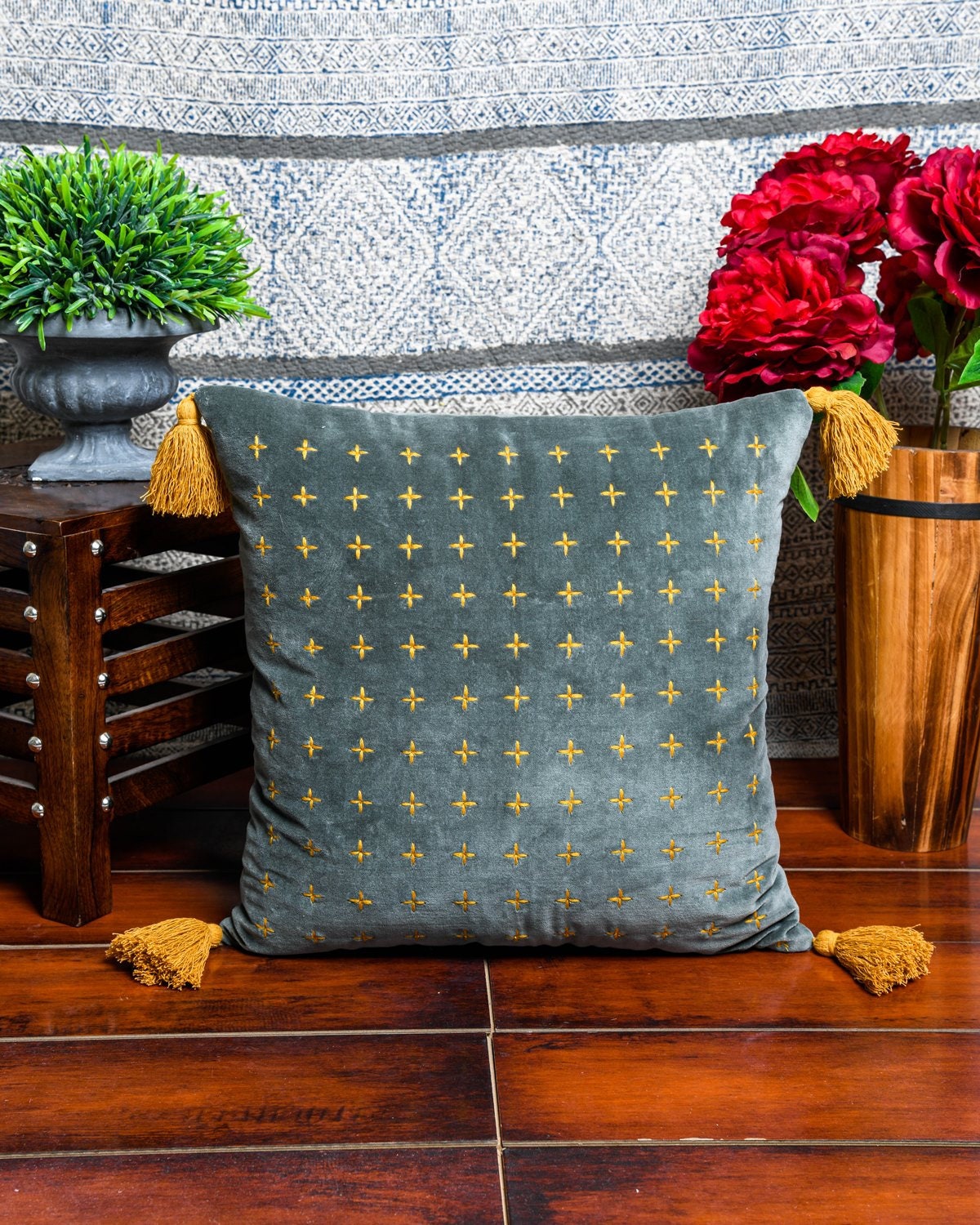 Terracotta cushion covers 50x50 - Etsy 日本