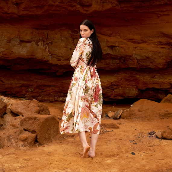 Cotton Maxi Dress Summer Dress Boho Dress Gift for Her