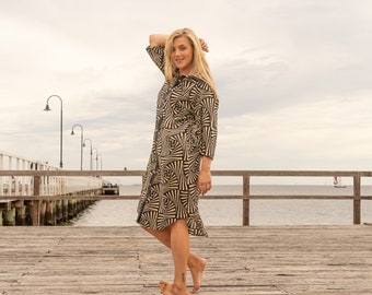 Women's Shirt Dress, Long Shirt Dress, Boho Dress, Summer Women Dress, Loose Fit, Stylish, Vintage Style Dress, Loose Top, Bridesmaid Gift