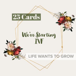 Cartes milestone FIV Boho Shabby Chic Floral