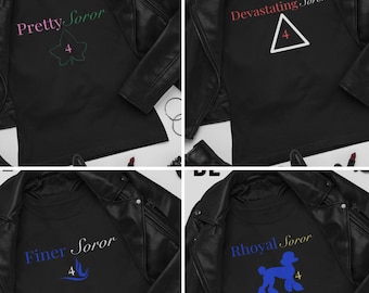 Camiseta Soror con número de línea