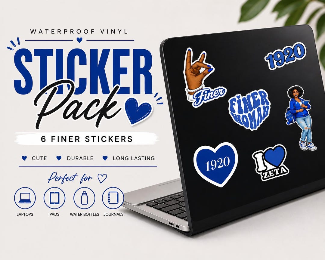 Sticker Fidner The Finer Sticker Pack - Etsy