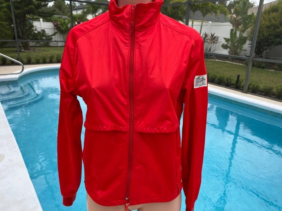 Moss Brown Goretex Red Waterproof Jacket womens XS - image 1