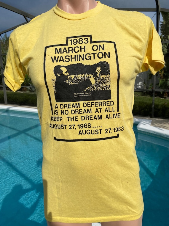 マーティン・ルーサー・キング・ジュニア Tシャツ 1983　ビンテージtシャツ マーティン・ルーサー・キング・ジュニア Tシャツ 1983 ビンテージt