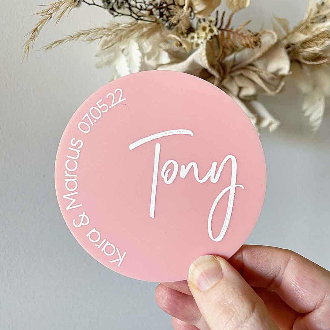 Acrylic Wedding Coasters Place Cards Custom Acrylic Place Etsy Australia