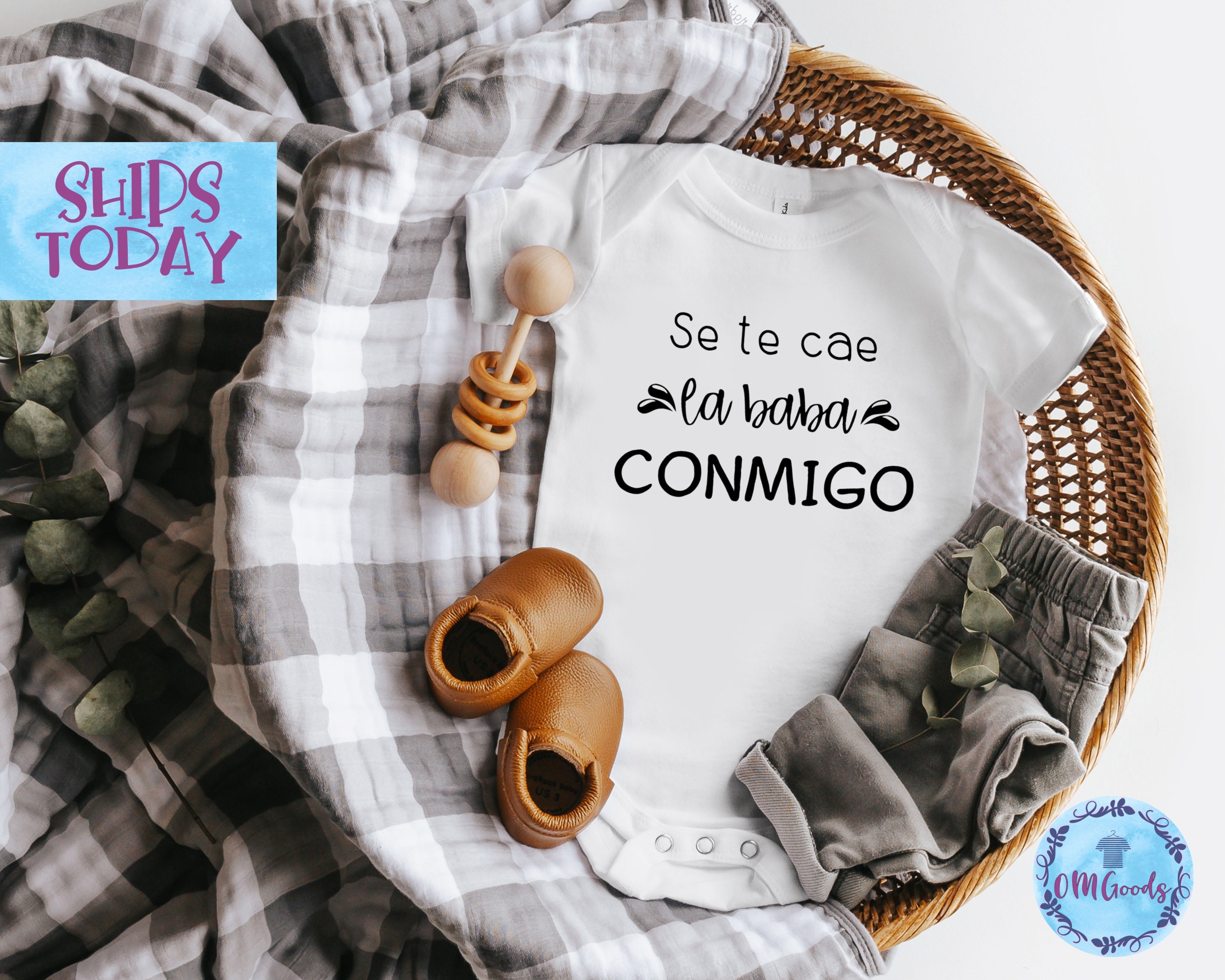 Nadie Me Quiere Como Mi Papito Regalo Personalizado Para Bebe - Vista Stars  - Personalized gifts for the loved ones