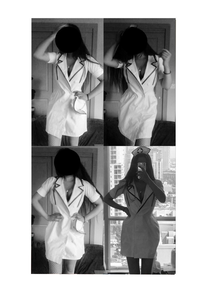 Authentic Elena Gilbert Nurse Costume the Vampire Diaries Etsy