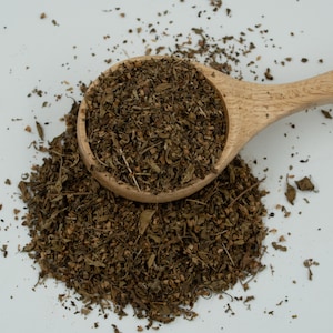 Tulsi Blatt | Basilikum | Ocimum Tenuiflorum | Bio | Vitamin verpackt | Ayurveda Medizin | Natürliche Heilung