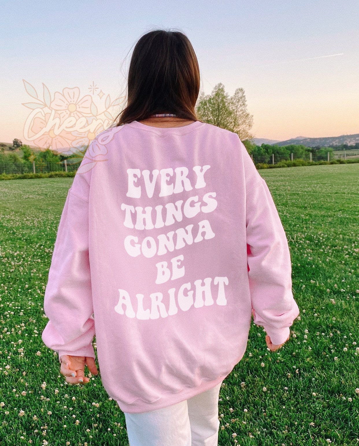 Every Things Gonna Be Alright Sweatshirt Aesthetic - Etsy