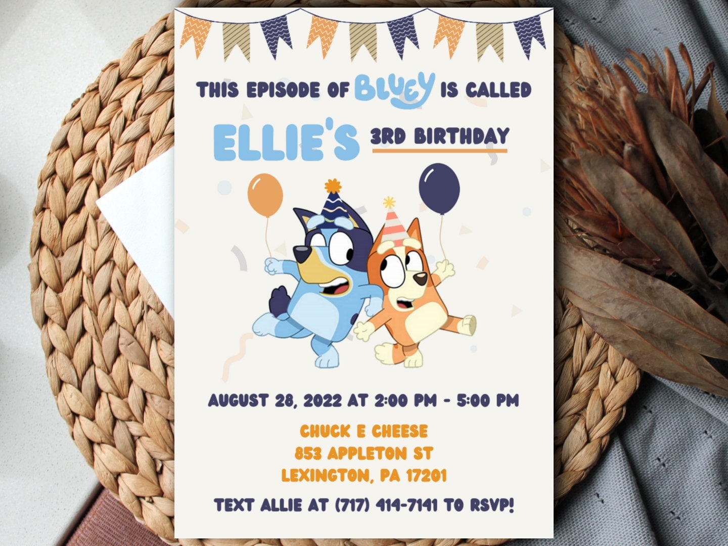 Birthday Party Bluey - Etsy