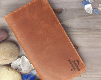 Unisex Wallet Slim Leather Long Wallet Leather Clutch Wallet Personalized Wallet