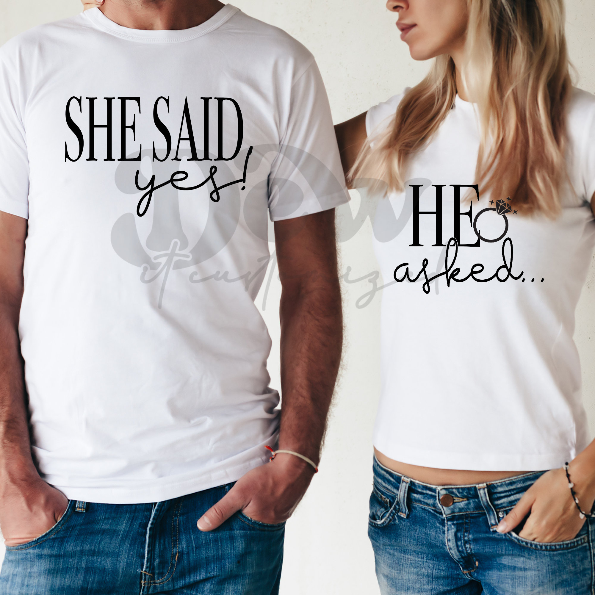 I Said Yes Shirt Gift Engaged Couple Fiance Marriage Wedding I Said Yes Shirt Gift Engaged Couple Fiance Marriage Wedding