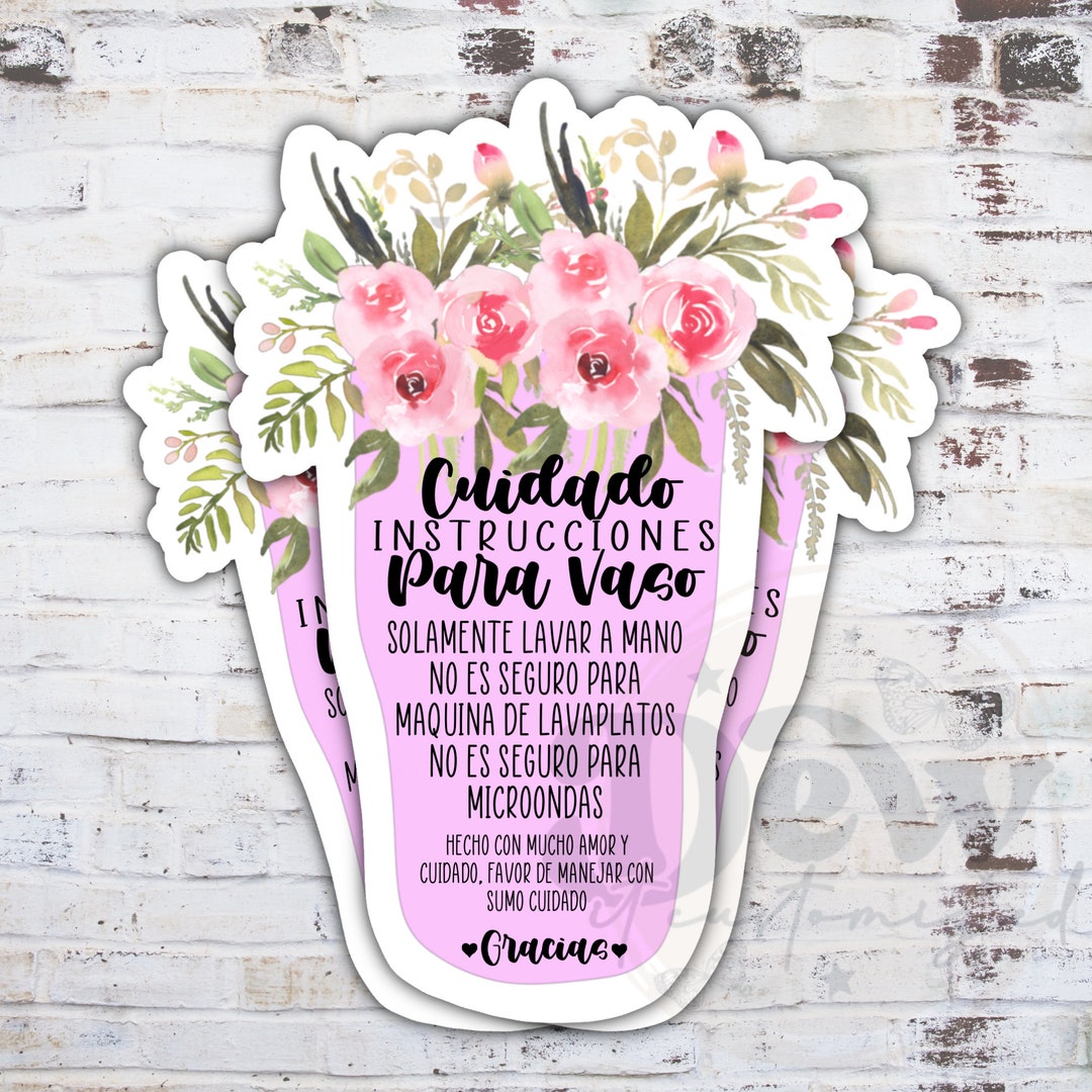 tumbler-care-card-in-spanish-flower-cup-care-en-espanol-tumbler