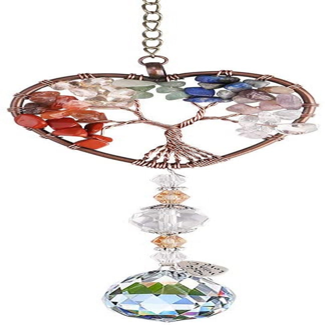 Rainbow SunCatcher for Windows Crystal Prism Pendant with Etsy