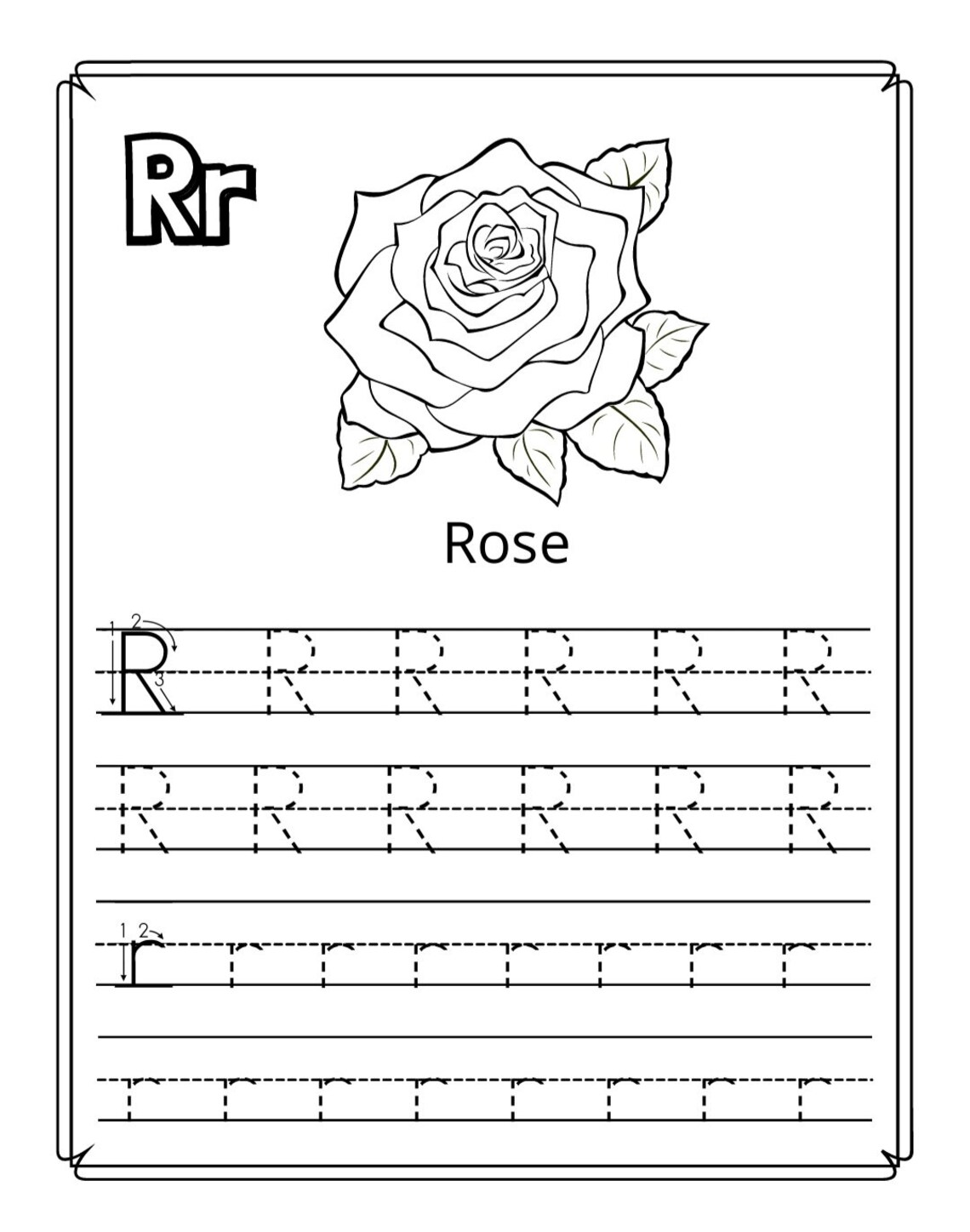 Learn your ABC's German Letter Tracing Book Etsy