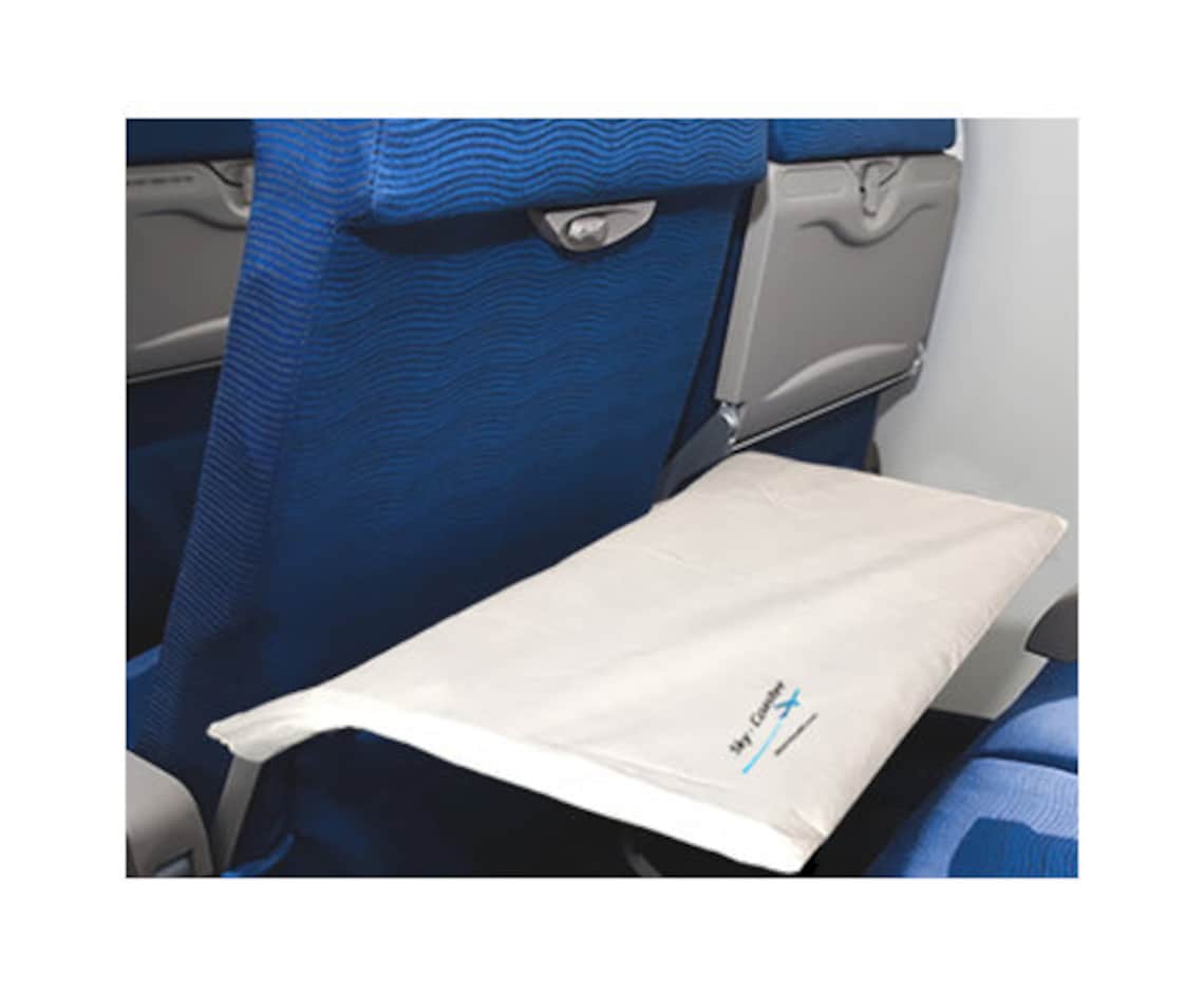 Skycoaster Airplane Tray Table Cover Pack of 6 Individually Packaged