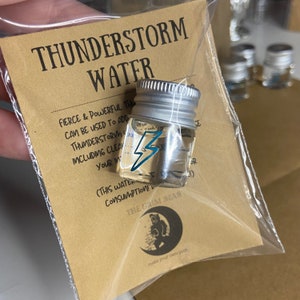 Thunderstorm Water | Storm Water | Spell Water 5ml