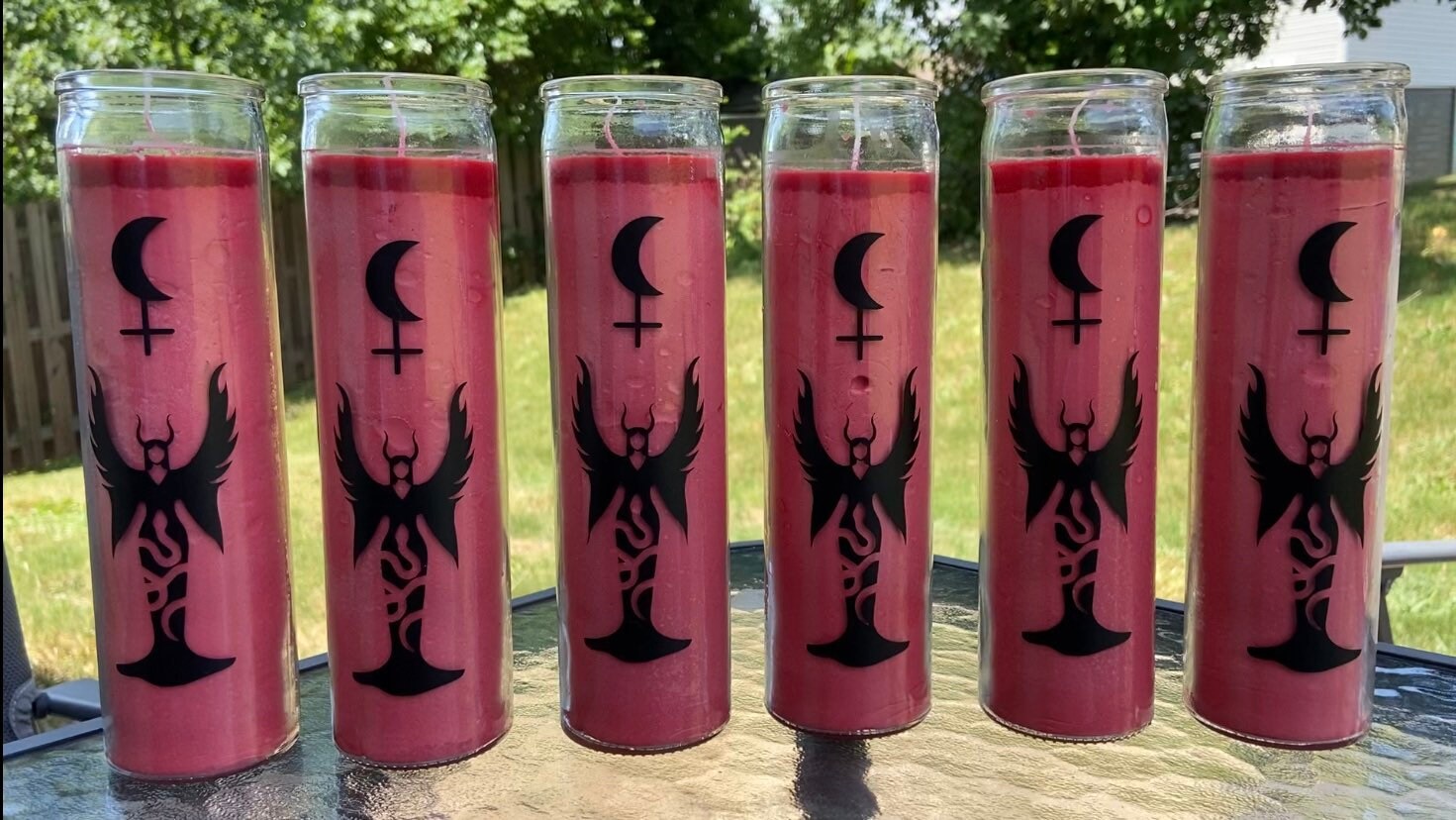 Lilith Candle Deity Candle Red Lilith Candle Etsy