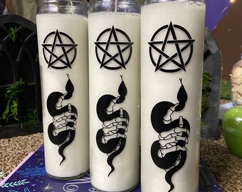 Witchcraft Candle | Pentacle Candle