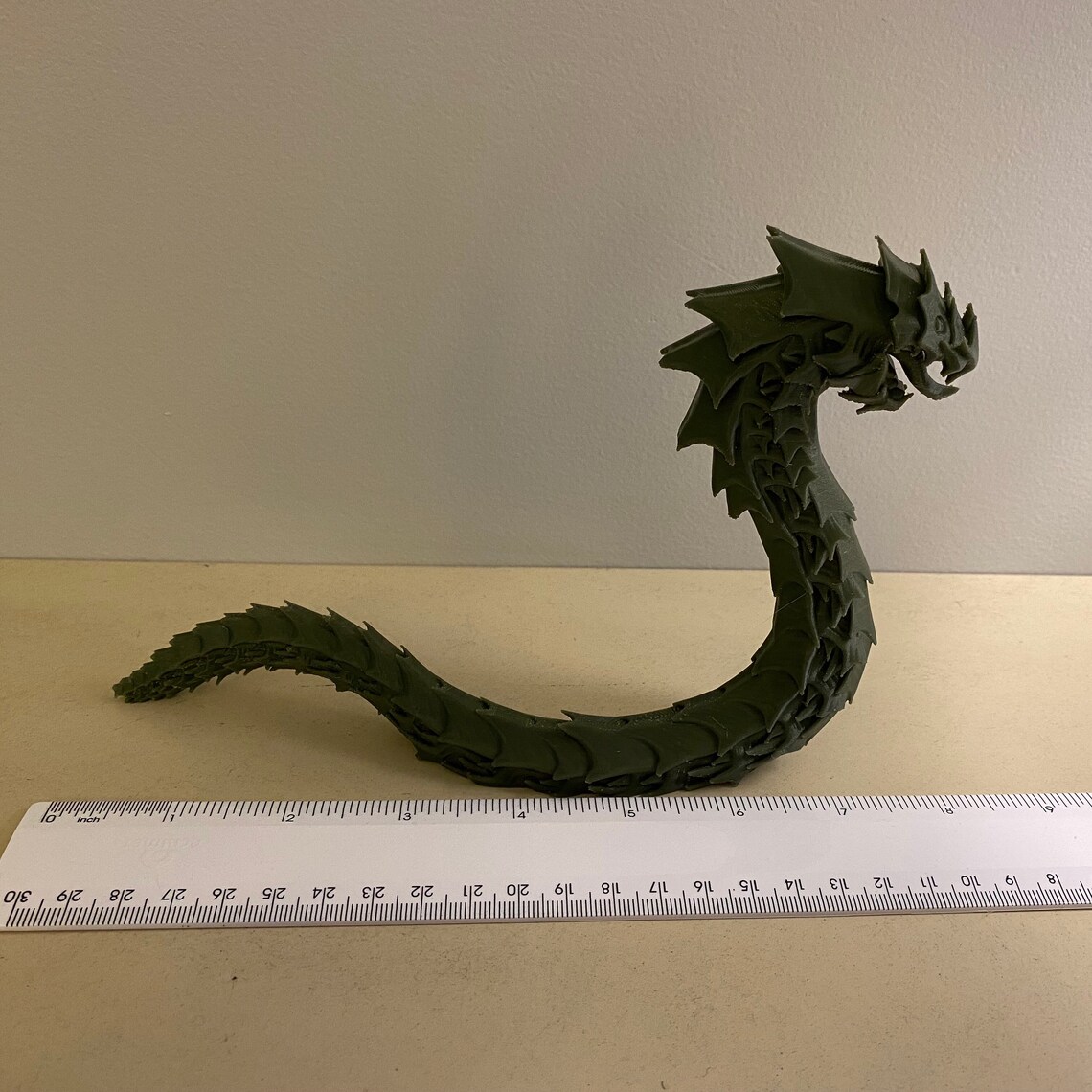 BASILISK STATUE 3D Printed Mythical Art Collectible Reptile Etsy Ireland