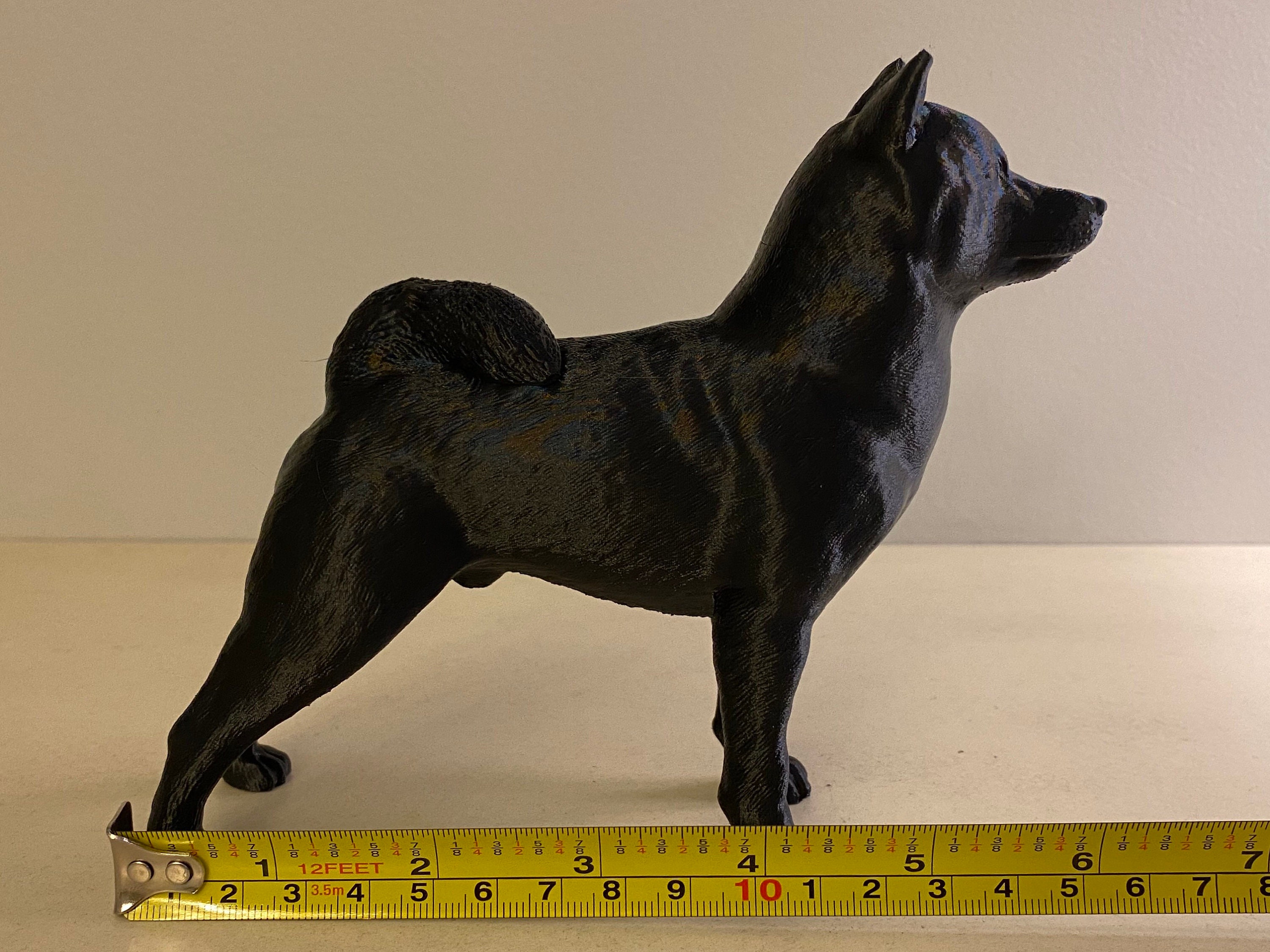 SHIBA INU STATUE 3D Printed Dog Art Collectible Shiba Inu Etsy Canada