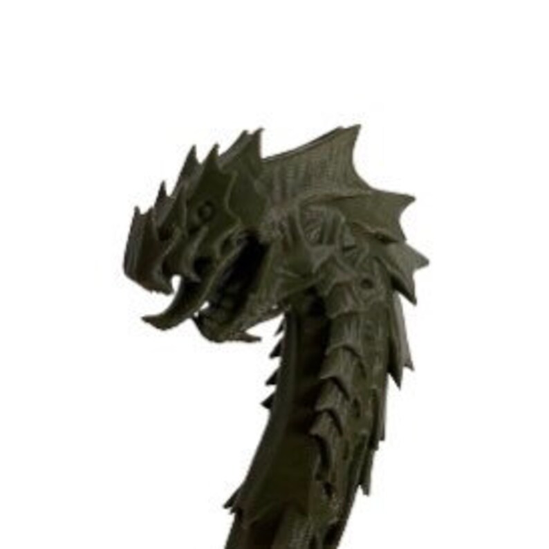 BASILISK STATUE 3D Printed Mythical Art Collectible Reptile Etsy Ireland