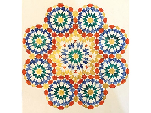 Geometric art wall art print wall art wall frame home | Etsy