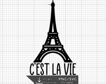 C'est La Vie SVG