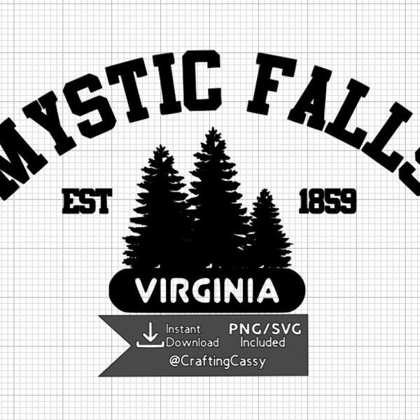 Mystic Falls Virginia SVG