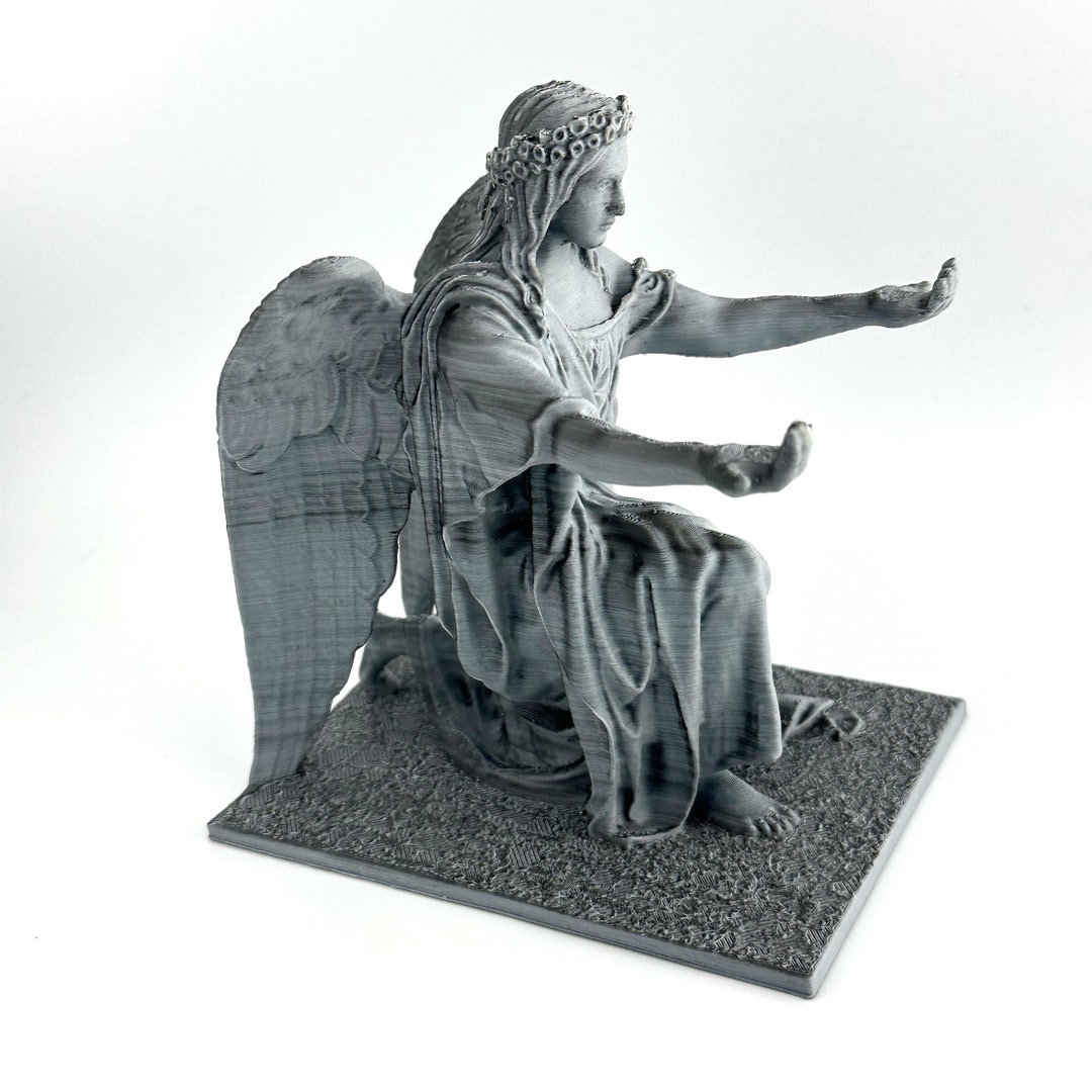 Winged Angel Pen Holder - Desk Accessory - Office Organizer - Religious ...