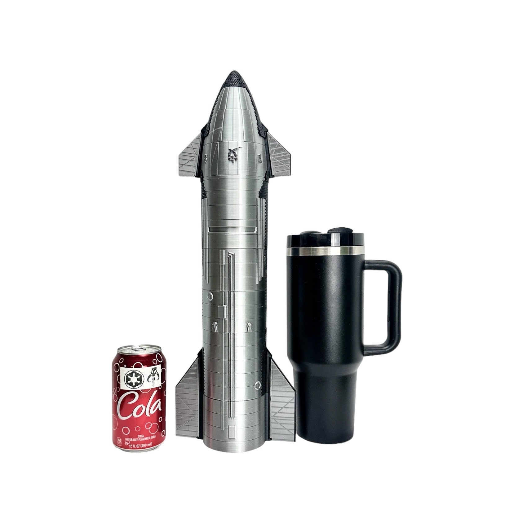 Starship S24 From Space X 1:110 Scale Display - 18” Inch Space