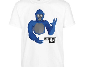 Kids Gorilla tag  Crewneck T-shirt