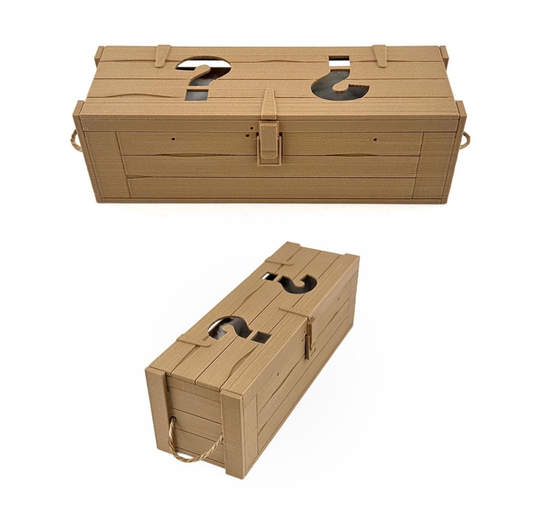 Call of Duty Mystery Box LED Light Upgrade Cod Zombie Pen Holder Mystery Weapon Box Desk