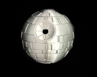 Death Star Ball With round screw top and bottom 2”- 8”inch wide options - Star Wars Fans | DS-1 Orbital Battle Station