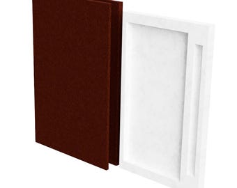 Digital Dual-Color Mini Book 3D Print File with Hidden Storage - Digital Files Only