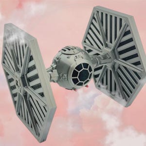 STL Star Wars TIE Fighter Model Kit STL – 3D Print Display, Multi-Color or Single, No Glue Needed – Printable Spaceship Gift