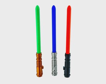STL Luke Skywalker Lightsaber Pen Keychain STL – Star Wars Bic Pen Insert 3D Print – Digital File Only