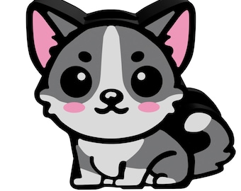 STL Kawaii Dog Keychain or Straw Accessory Digital File for Personal 3D Printing -  Other Listings For A Physical Object.