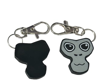 STL Gorilla Tag Gesicht Schlüsselbund Digitale Datei für den persönlichen Gebrauch und den persönlichen 3D-Druck - Siehe andere Beiträge für ein physisches Objekt.