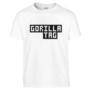 Camiseta clásica de cuello redondo para niños Gorilla Tag