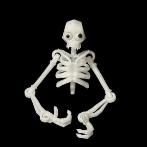 Lucy The Ghost Flexy Fidget Toy 6” - Gtag VR Game  - Poseable Monkey Figure