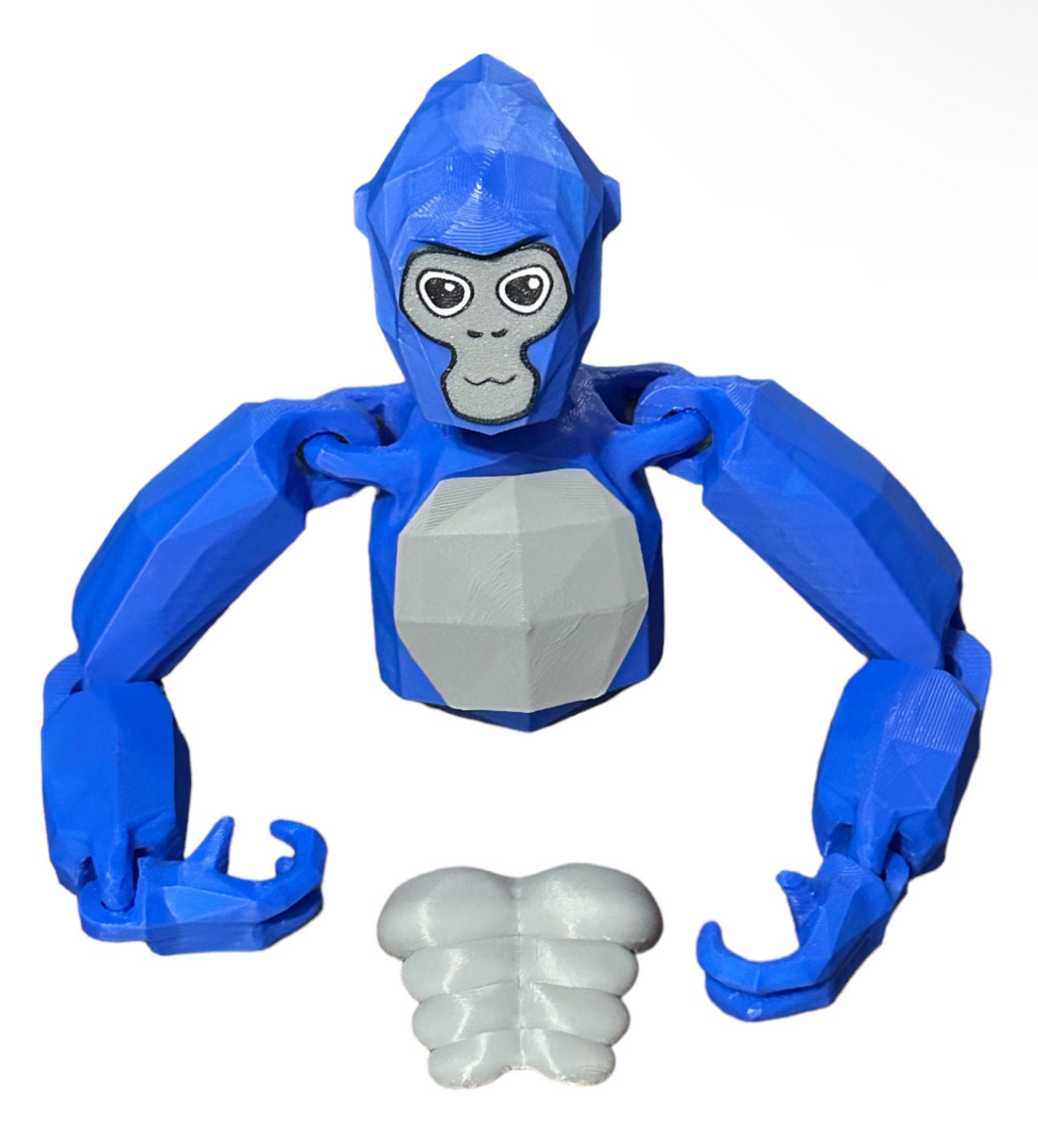 Mini Gorilla Tag Flexi Fidget Toy 6” - Version Rotatable Head