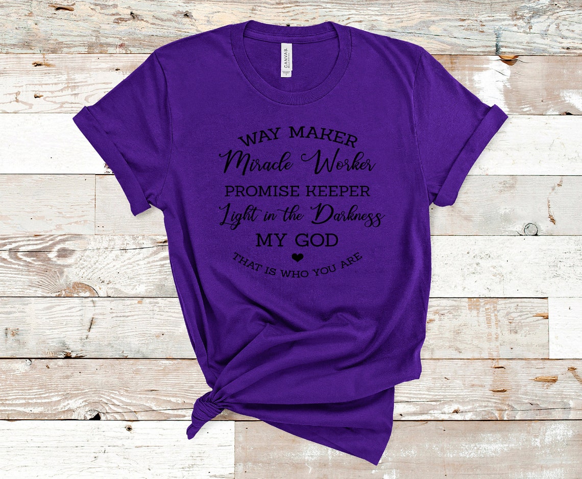 way maker shirt design