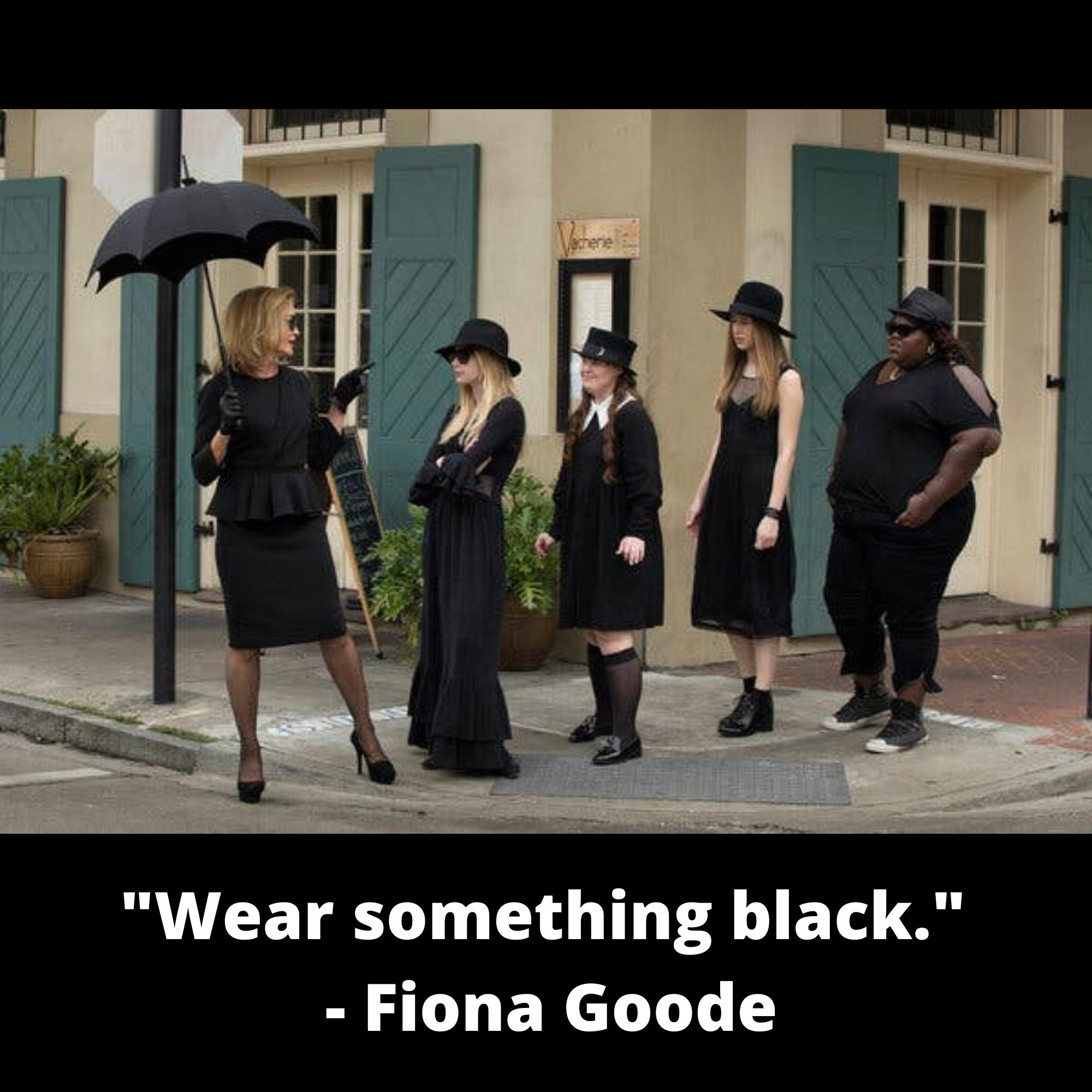 ahs coven black dresses Wear Something | soft-style unisex tee | Coven, American Horror Story inspired collection: summer favorites ADRIANNA PAPELL SHORT SLEEVE Size:IT 39.5 - US 9