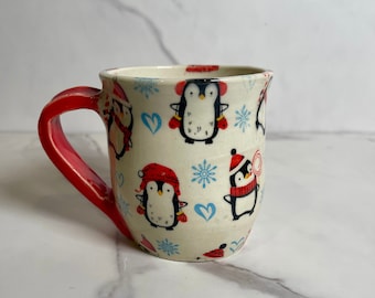 Winter Penguin Mug