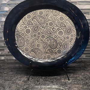 Paisley Platter - extra large