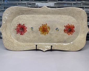 3 Daisy Platter - large