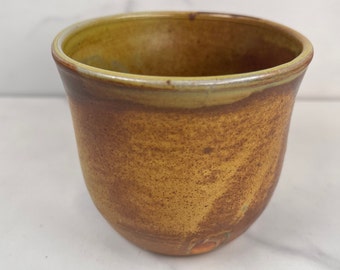 Soda Ash cup in Browns and Oranges