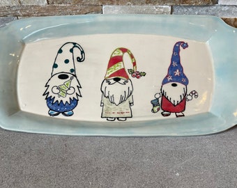 Gnome Oval Platter with handles