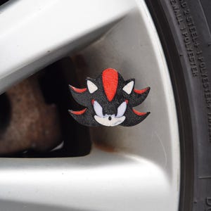 Shadow the Hedgehog Tire Valve Cap - Set of 4